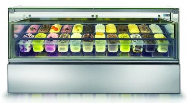 Speiseeisvitrine Gelato SUPERSHOW H135-120