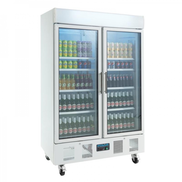 Getränkekühlschrank mit Glastür 1000 Liter