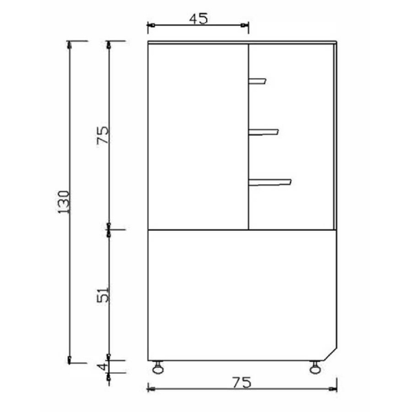 Kebab Theke Fleischvitrine Kebap Vitrine, 150 cm