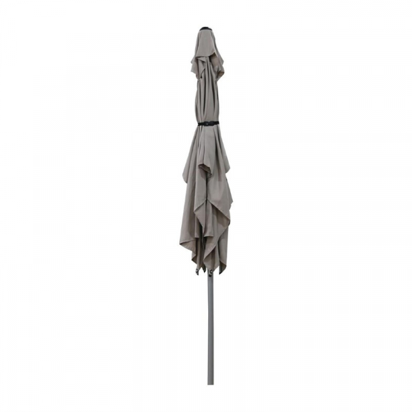 Rechteckig Sonnenschirm 2 x 3m Sandfarbe