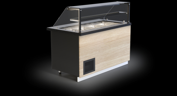 Salattheke GASTROLINE PREMIUM 840mm Lang Dönertheke