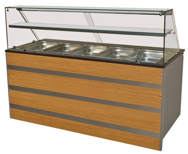 Heiße Theke Bain Marie 1890 mm Lang