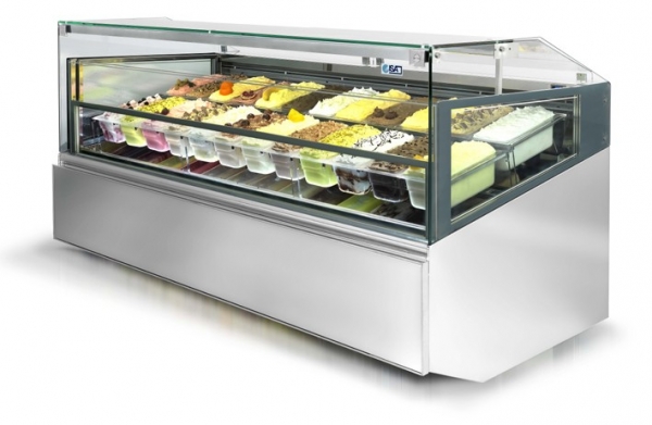 Speiseeisvitrine Gelato SUPERSHOW H135-120