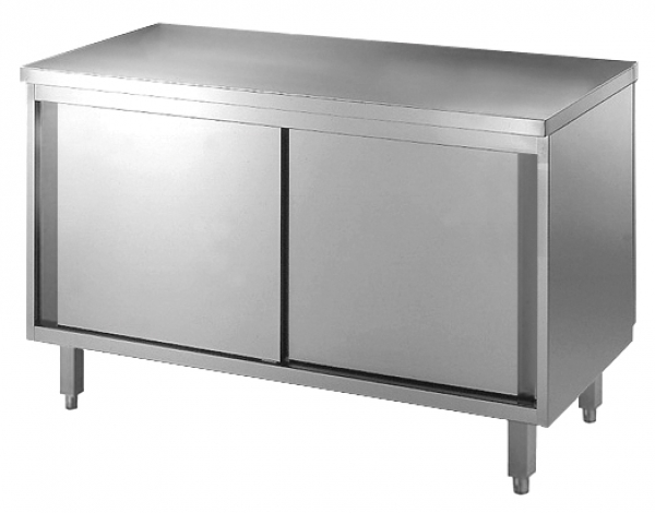 Arbeitsschrank mit Aufkantung 1200x600x850mm