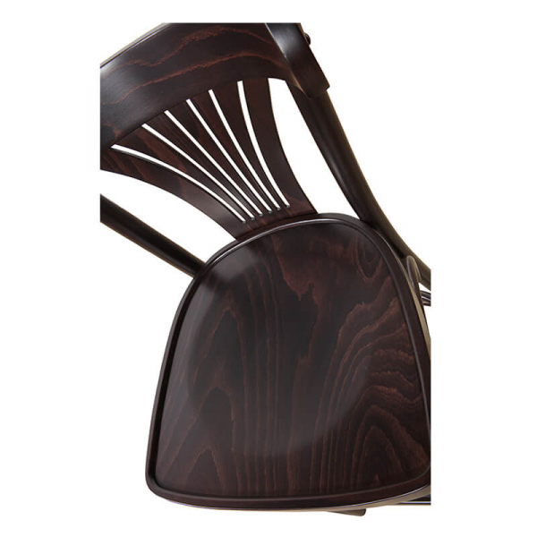 Bistro Barstuhl aus Holz