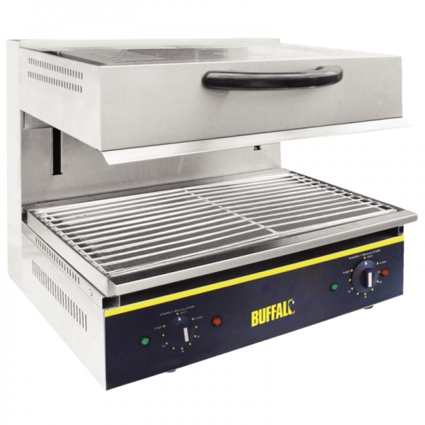 Buffalo elektrischer Lift Salamandergrill höhenverstellba