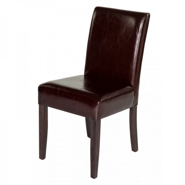 Gastronomie Stuhl Mabel DD02 für Restaurant Bistro Braun