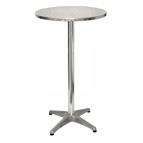 Runder Stehtisch Edelstahl 60cm