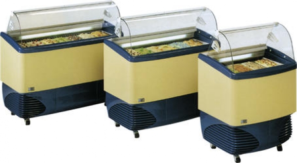 Nordcap Speiseeisvitrine ISA SAMOA 6 Eisvitrine für Speiseeis