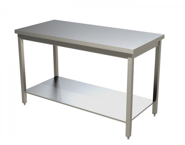 Arbeitstisch mit Grundboden ohne Aufkantung 1600x700x850