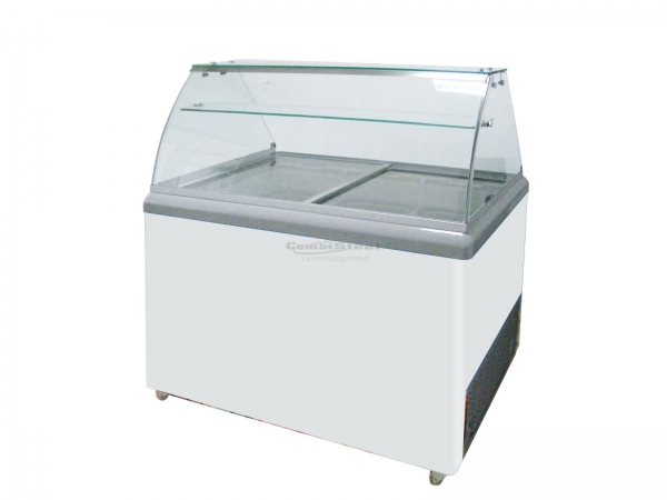 SPEISEISVITRINE 9X5 LTR BEDRÜCKT Eistheke
