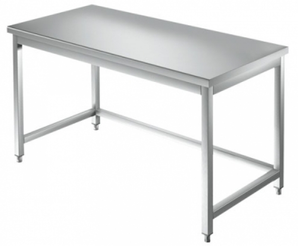 Arbeitstisch 1700x600x850mm ohne Aufkantung Made in Italy