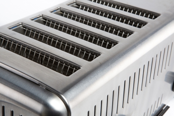 Toaster mit 6 Schlitzen, Scheiben