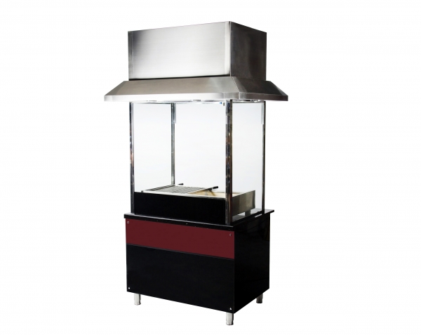 Ocakbasi Grill Holzkohlegrill mit Unterschrank für Kebap 110x85x240cm