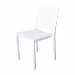 4er Pack weiße Florence Stühle aus Polypropylen