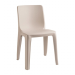 Indoor stapelbarer Stuhl beige /Denver Outdoor