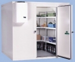 Kühlzellen mit 80 mm Isolierung Abmessungen außen: 1035x1035x2110